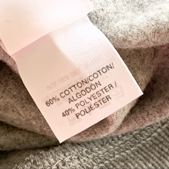 🌸New🌸 Victoria’s Secret ANGEL Hooded Sweatshirt Top Size Large Gray NWT - Picture 9 of 12